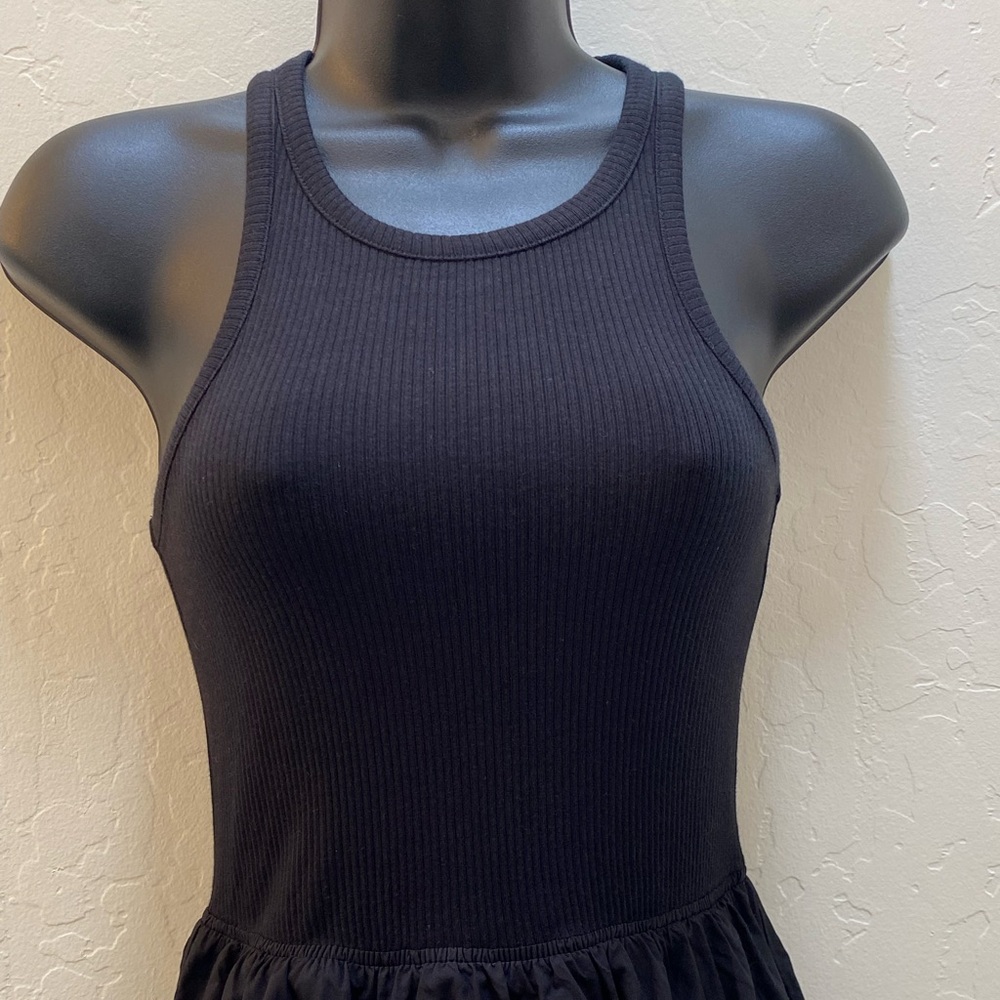 J. Crew Vintage high-neck cutaway tank poplin dress size XXS - Picture 5 of 11